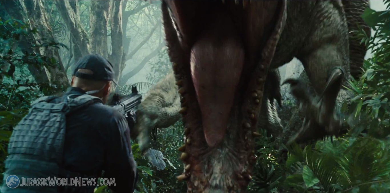 Jurassic World Super Bowl Trailer Screenshots