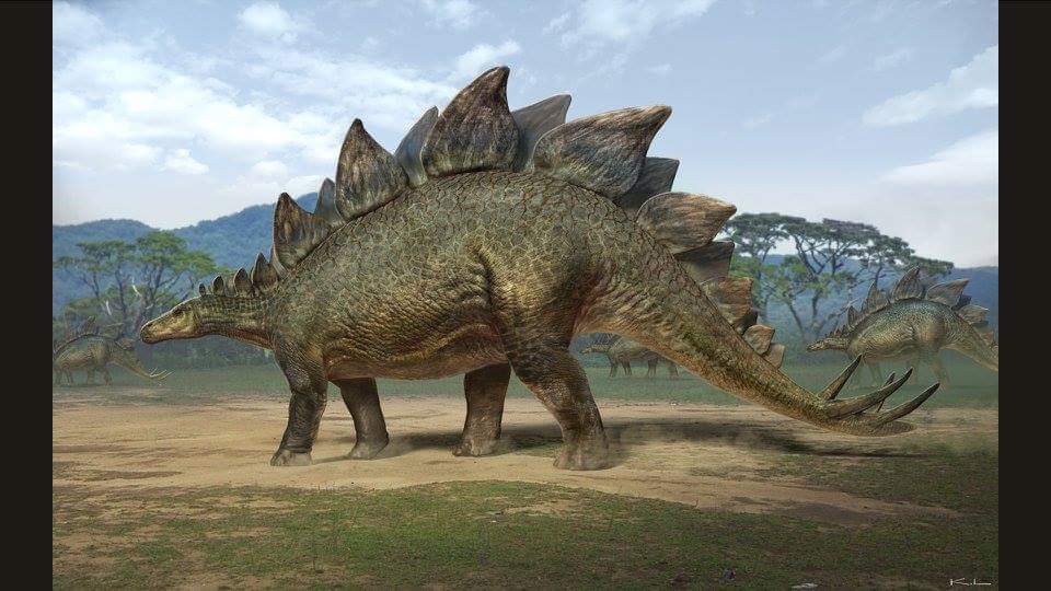 Jurassic World Stegosaurus Concept Art