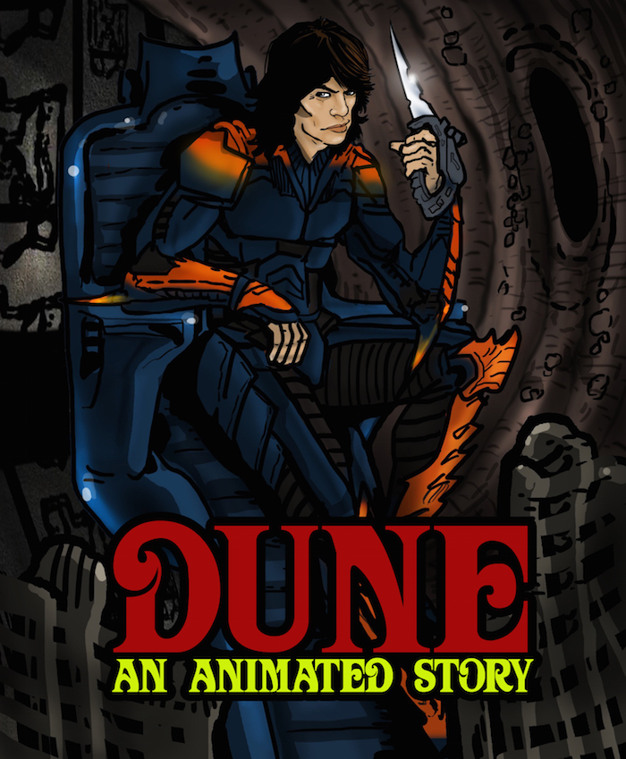 Mick Jagger as Feyd-Rautha in DUNE An animated story 