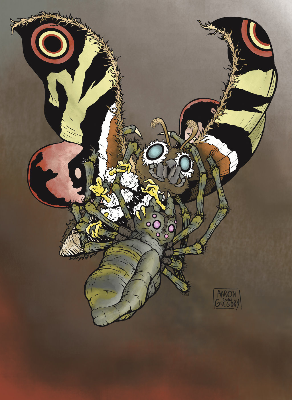 Mothra vs. Kumonga