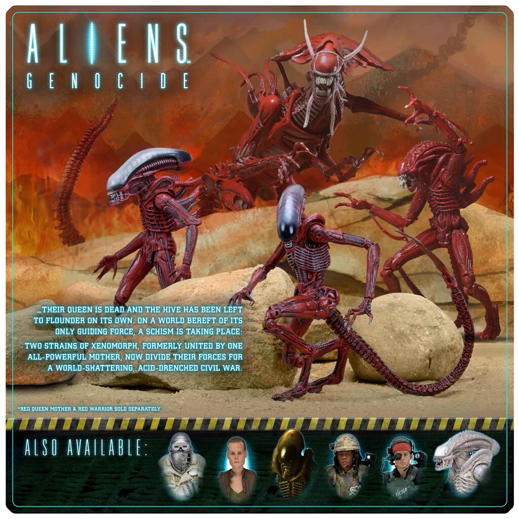 NECA Genocide Alien concept figures