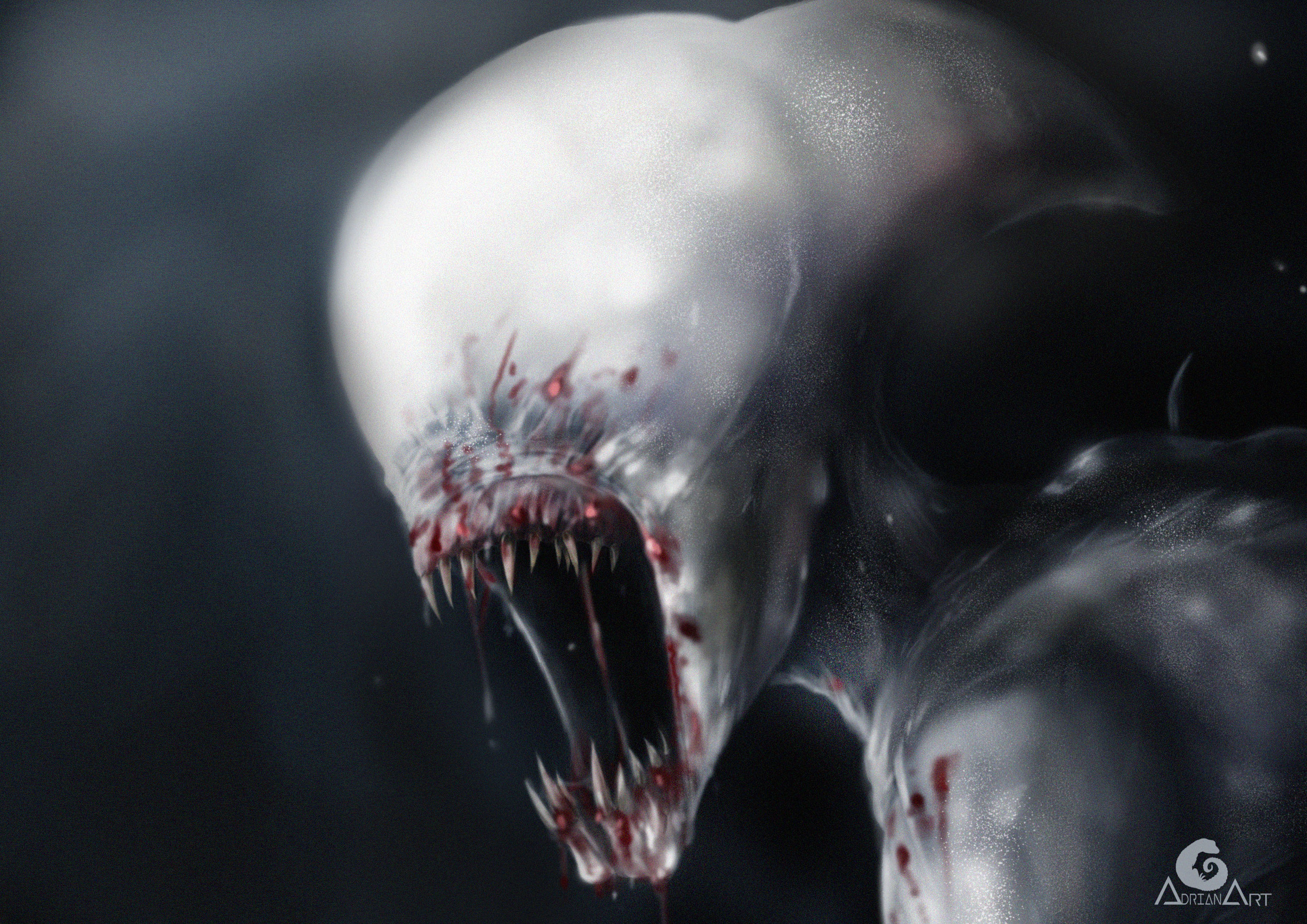 Neomorph (Alien covenant) Illustration