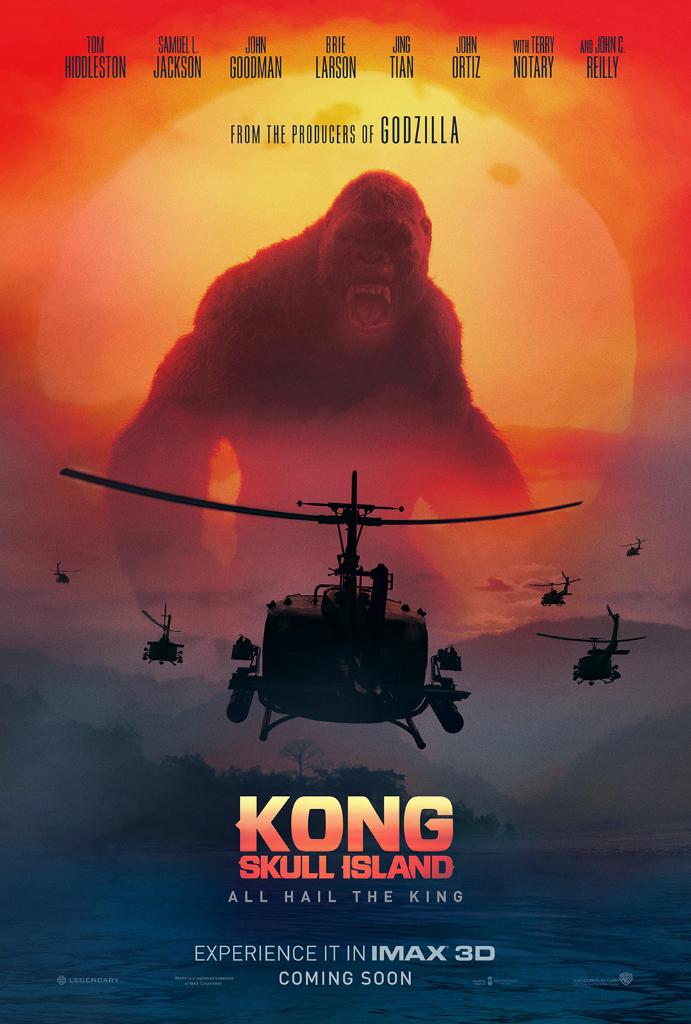 New Kong: Skull Island IMAX poster