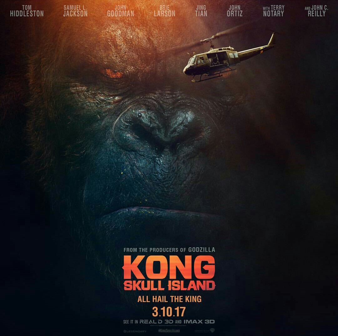 New Kong: Skull Island poster