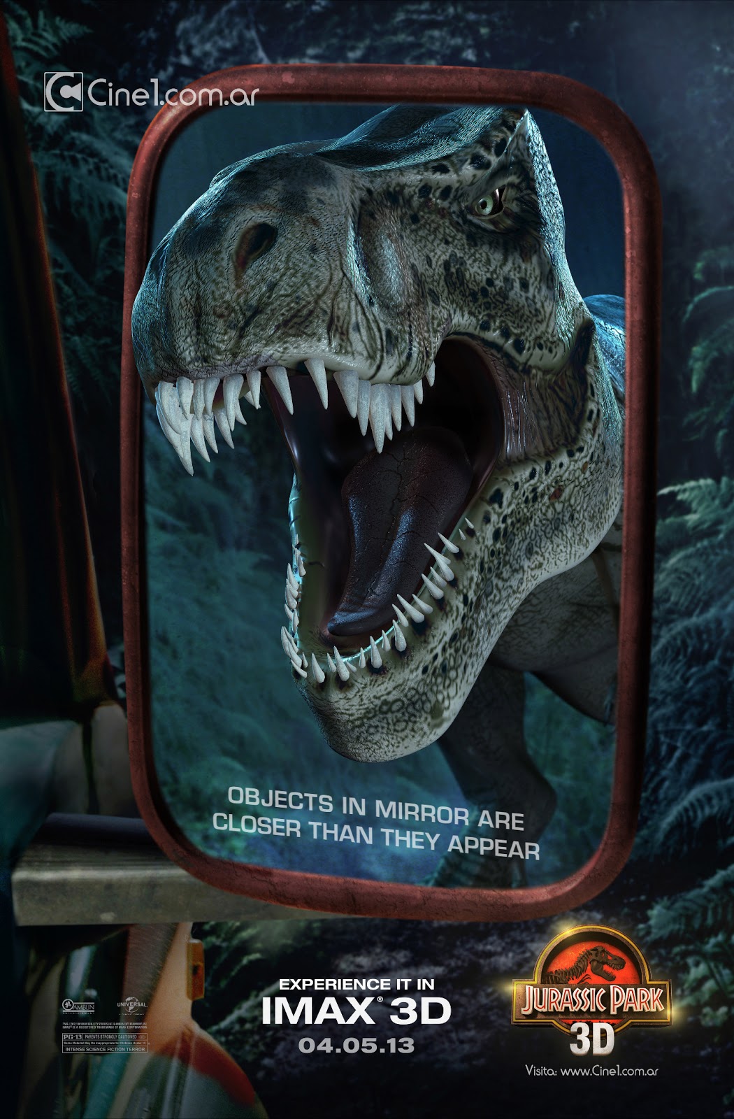 Jurassic Park 3D Poster #2