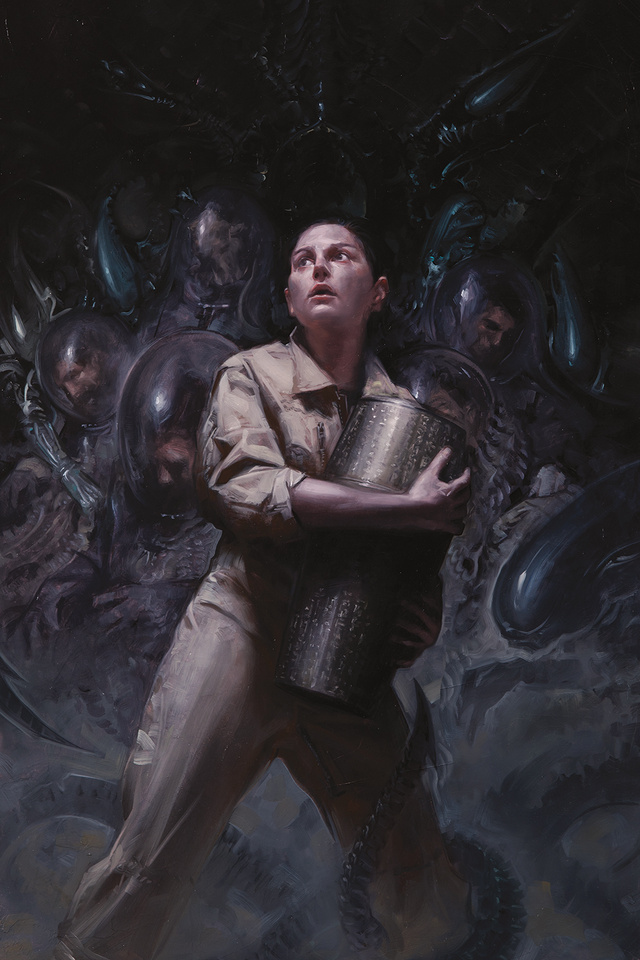 New AvP Comics - Aliens #1 Cover