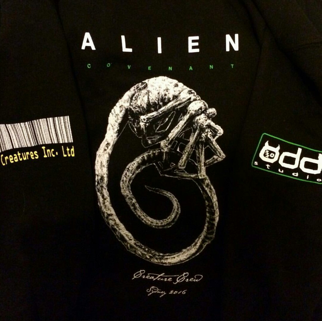 Odd Studio Creature Crew Alien: Covenant clothing