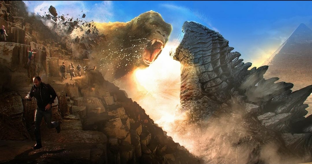 Official Godzilla x Kong concept art