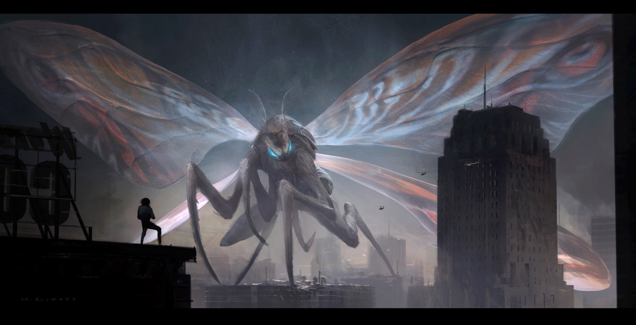 Official Mothra Concept Art