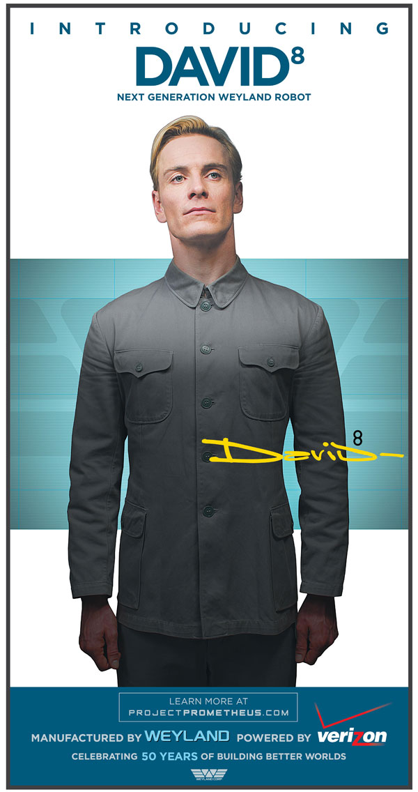 David 8 Weyland Robot