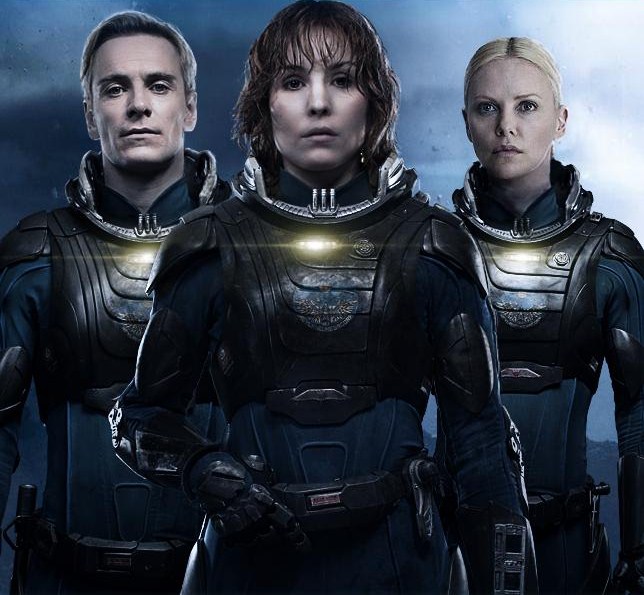 Prometheus Poster - Shaw, David and Vickers