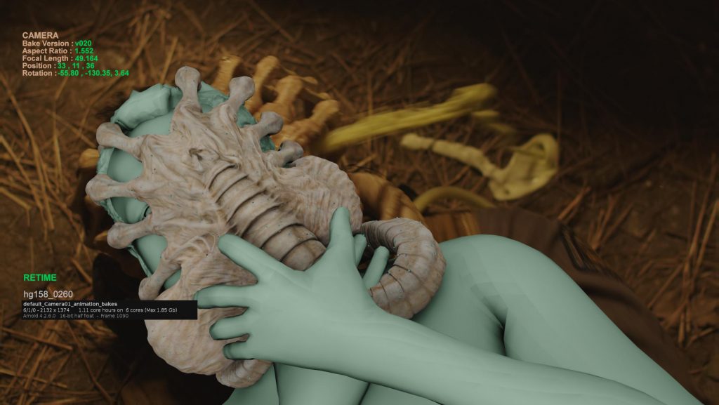 Render Pass (Facehugger)