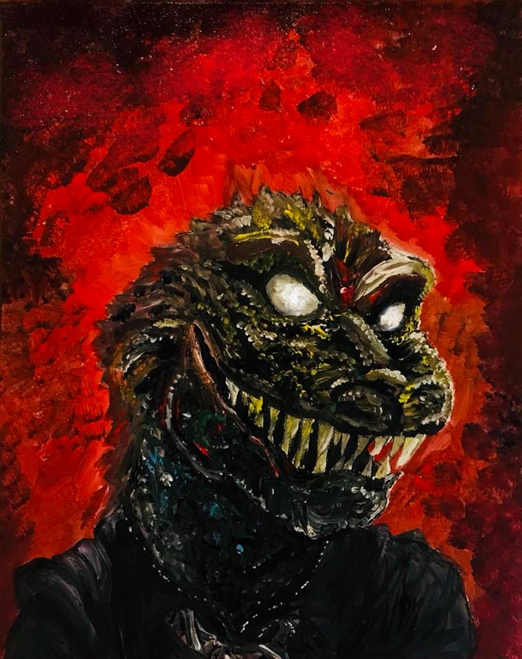 Repainted my 6th Grate Yearbook photo