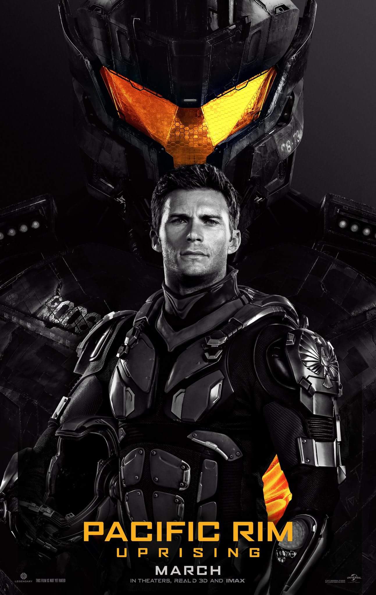 Scott Eastwood Pacific Rim Uprising Poster