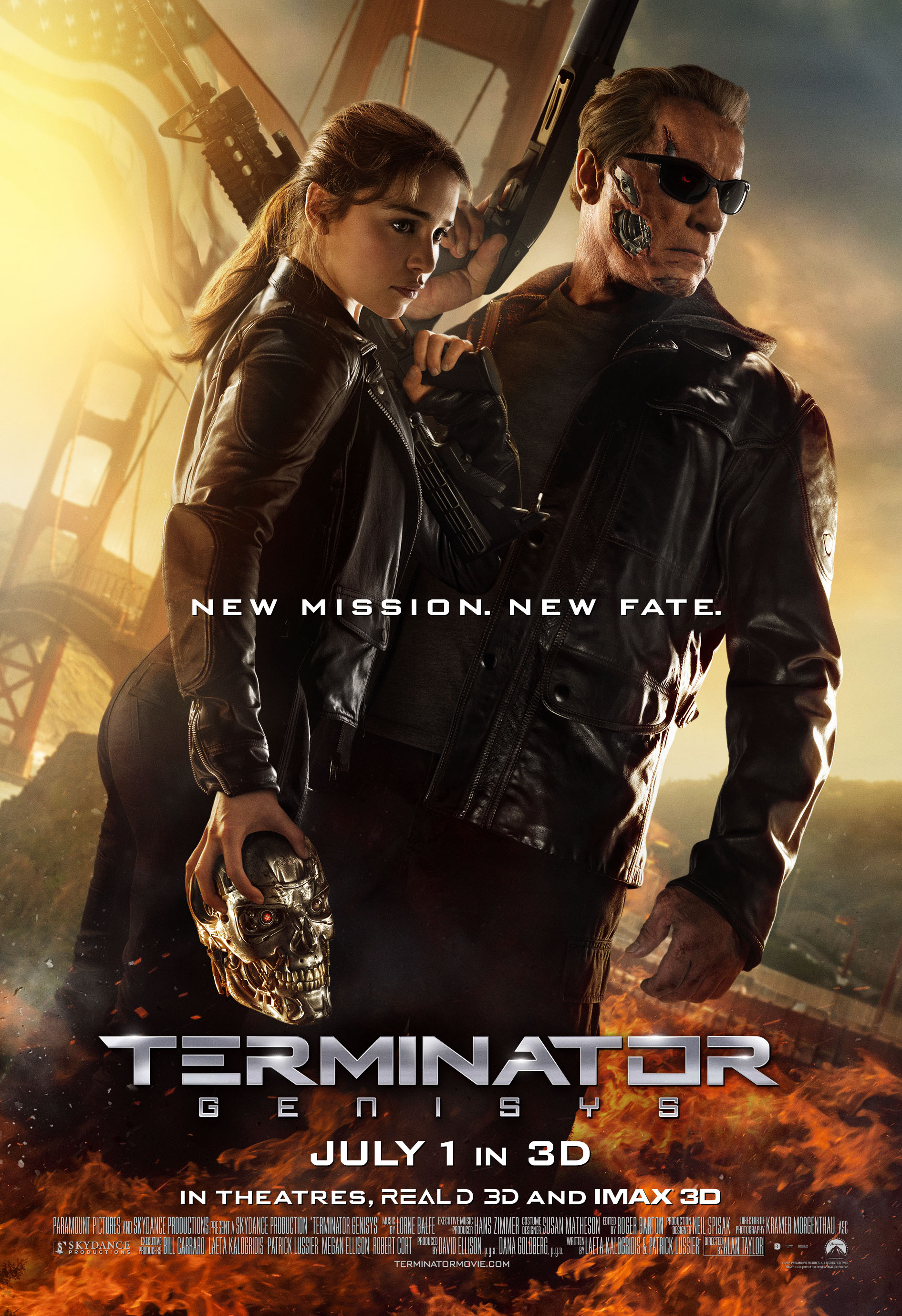 New Terminator Genisys Poster