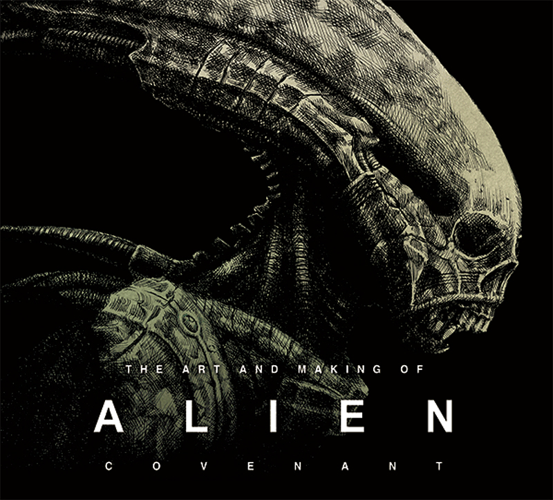 The art and making of Alien: Covenant cover art