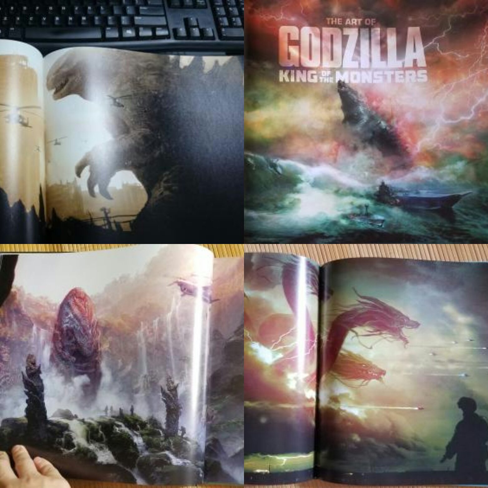 The Art of Godzilla: King of the Monsters (Leaked Scans)