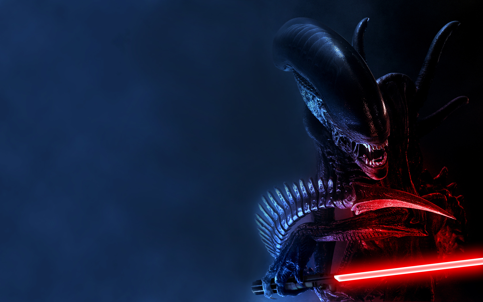 xenomorphs cross with star wars 