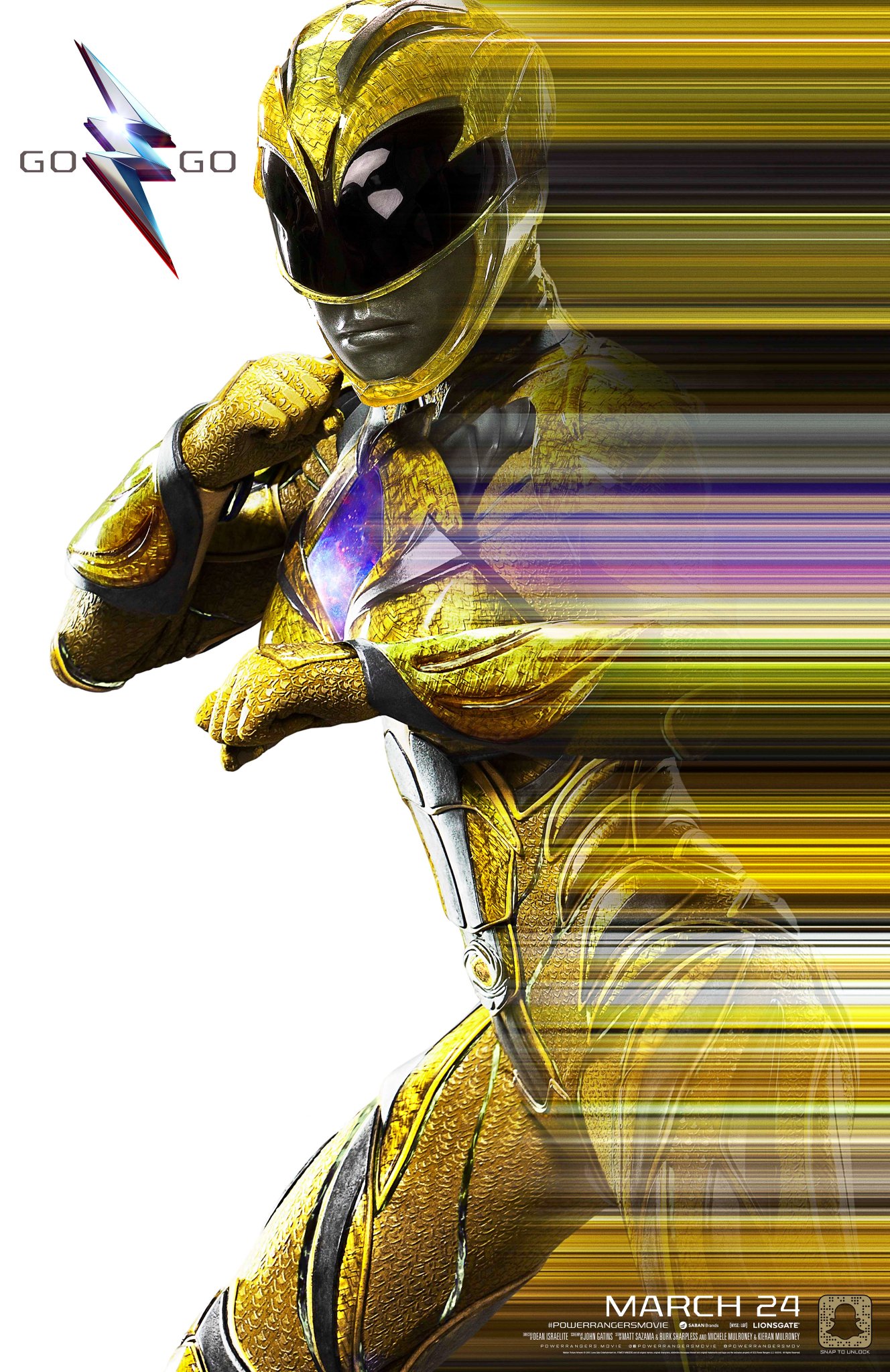 Yellow Power Ranger poster