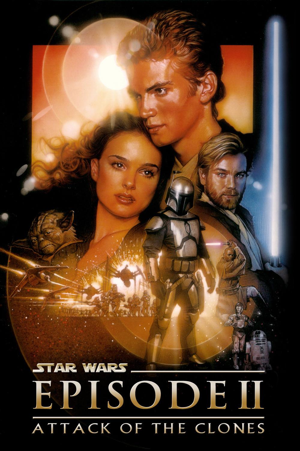 Star Wars Episode II: Attack Of The Clones Movie Poster