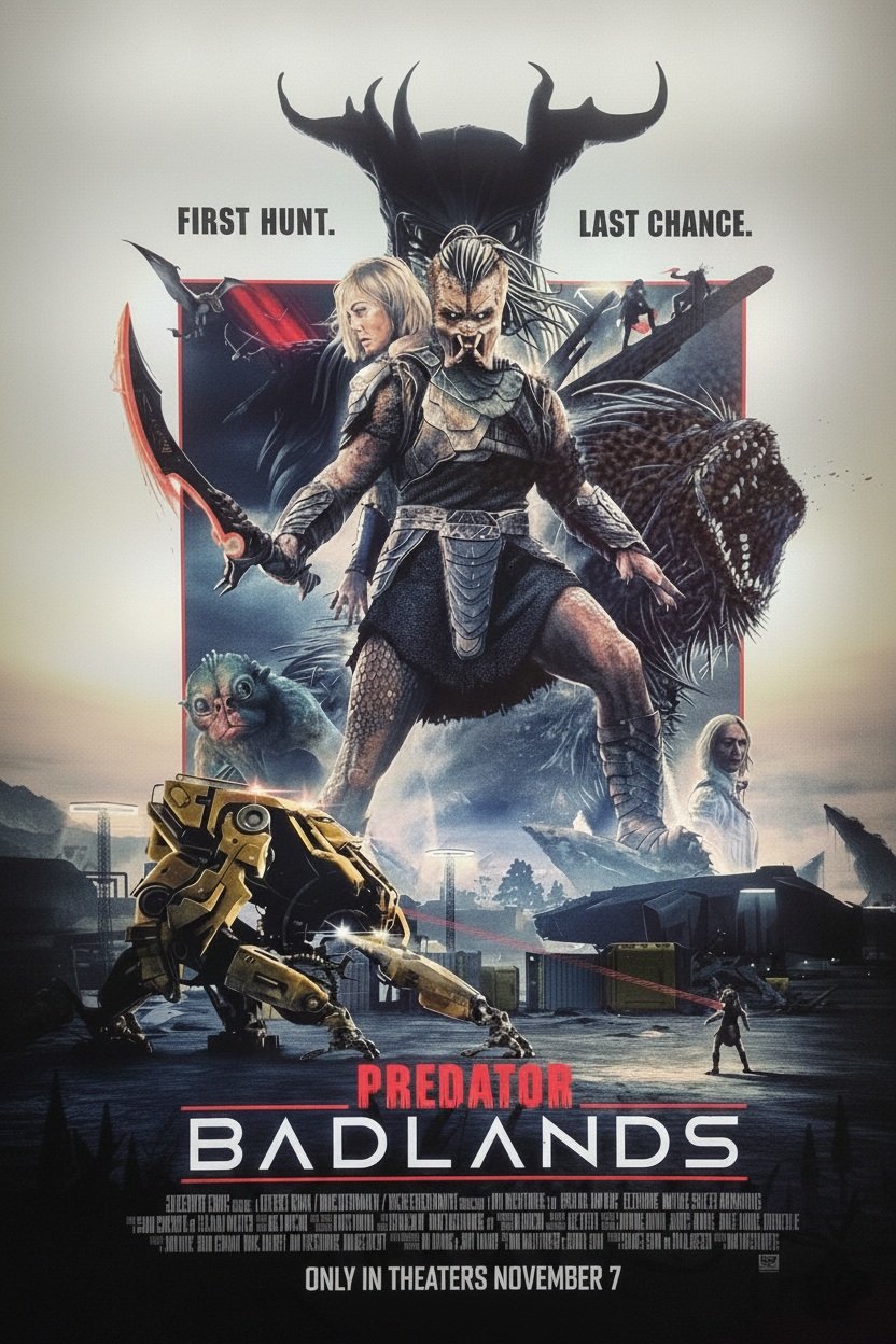 Predator: Badlands Movie Poster