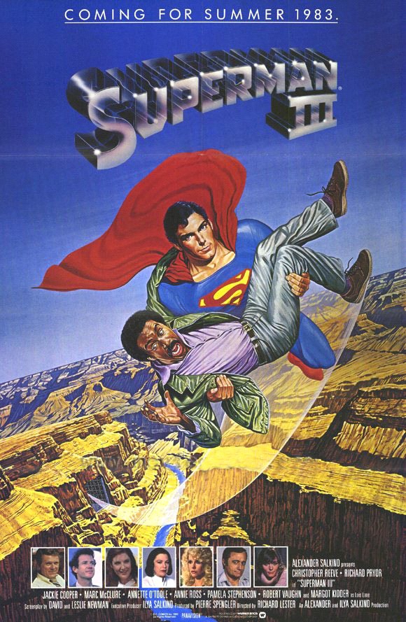 Superman III Movie Poster