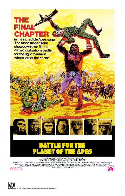 Battle for the Planet of the Apes Movie Poster