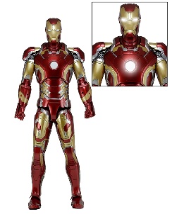 NECA Reveals 1/4 Scale Age of Ultron Iron Man Figure 