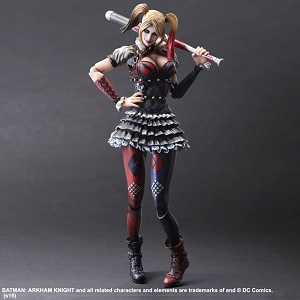 Play Arts Kai Arkham Knight Harley Quinn Revealed 