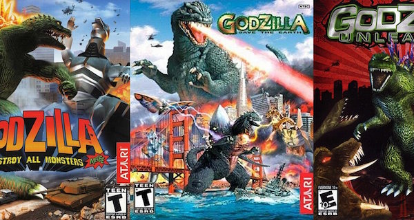 godzilla video game