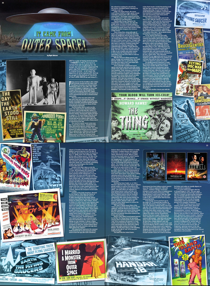 IT CAME FROM OUTER SPACE! To coincide with the 70th anniversary of the Roswell incident...