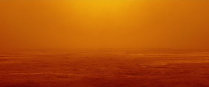 BLADERUNNER 2049. Deserted city