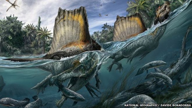 Tyrant Rants: Monsters Resurrected Spinosaurus