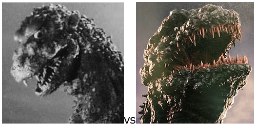 GODZILLA DESIGN TOURNAMENT - Round 19 - 1954 vs. 2016