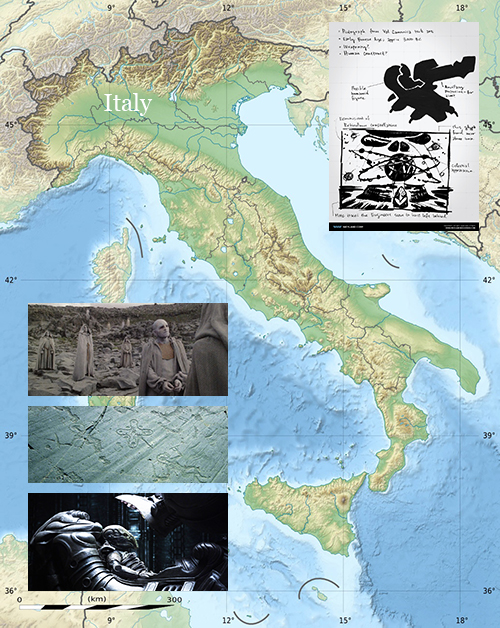 A Space Jockey in Italy