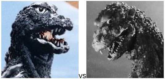 GODZILLA DESIGN TOURNAMENT - Round 1 - 1964 (2) vs. 1954