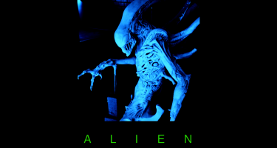 A L I E N statue (57cm tall)