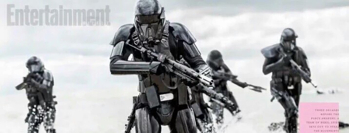 Here's a new look at the Rogue One Storm Troopers!