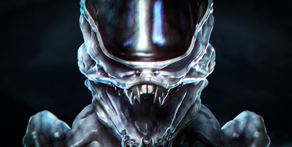 Alien Covenant: Concept Neomorph Design: Seventh Species 