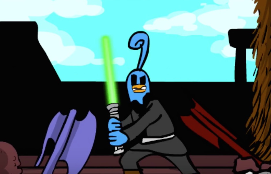 T.a.t.a Skywalker versus the sarlacc