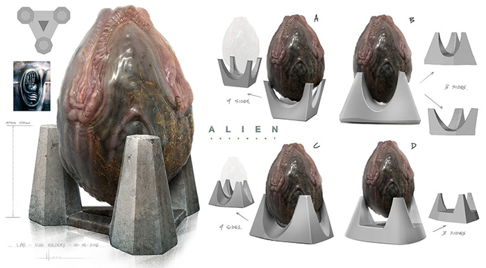 Alien Covenant Concept Art by Jeremy Love