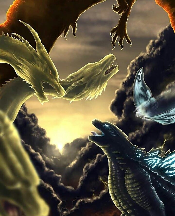A very great artwork for Godzilla Kotm