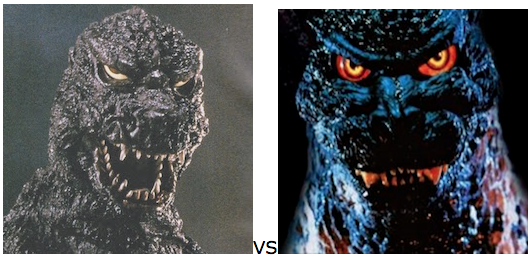GODZILLA DESIGN TOURNAMENT - Round 24 - 1984 vs. 1995
