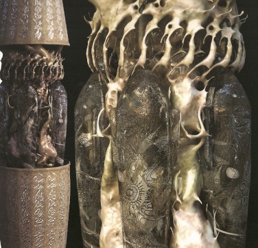 Do the large Urns seep while the smaller ones don't?
