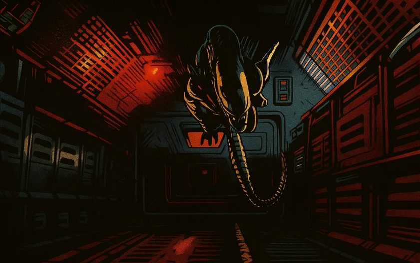 Image for Take a look at this incredible Alien: Earth inspired artwork!