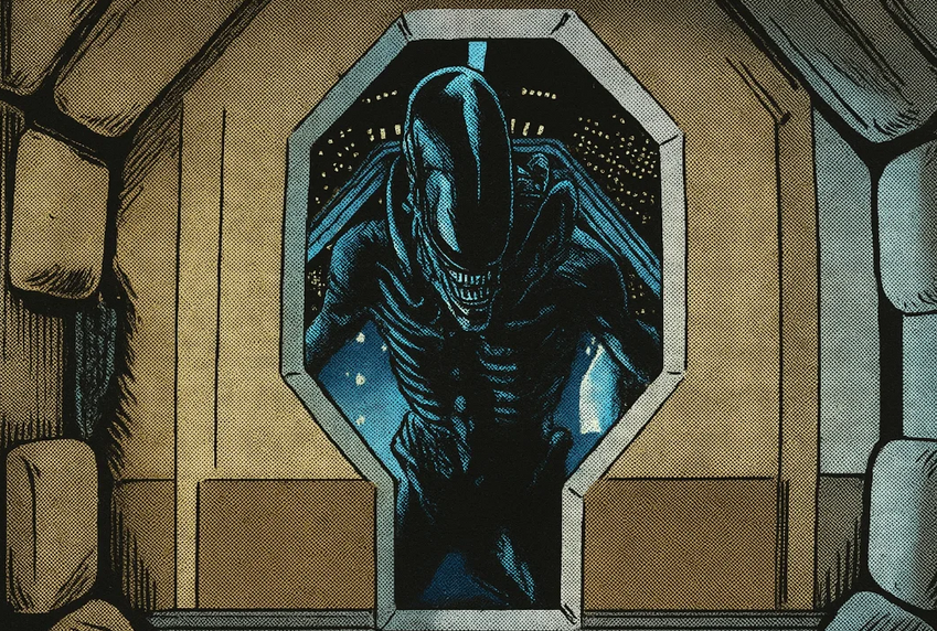 Image for Take a look at this incredible Alien: Earth inspired artwork!