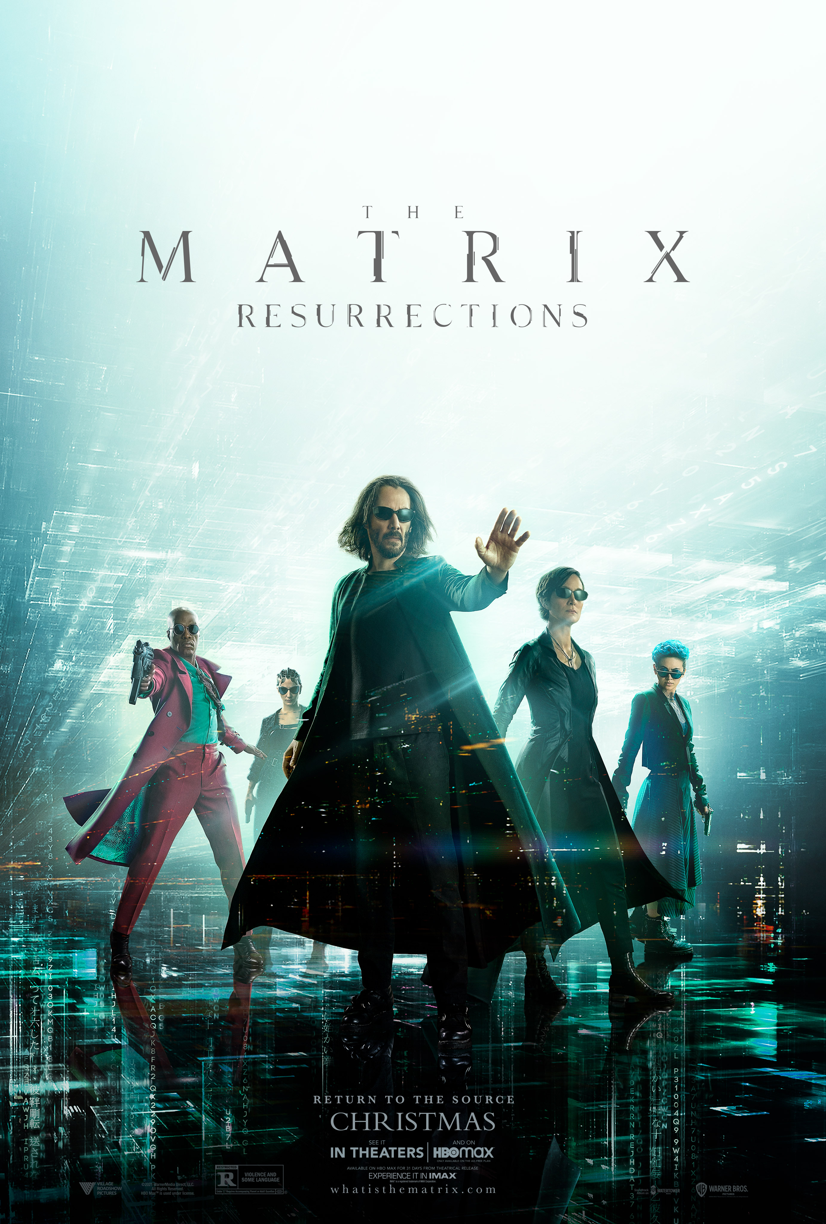 Image for Warner Brothers unveil new poster for The Matrix Resurrections!