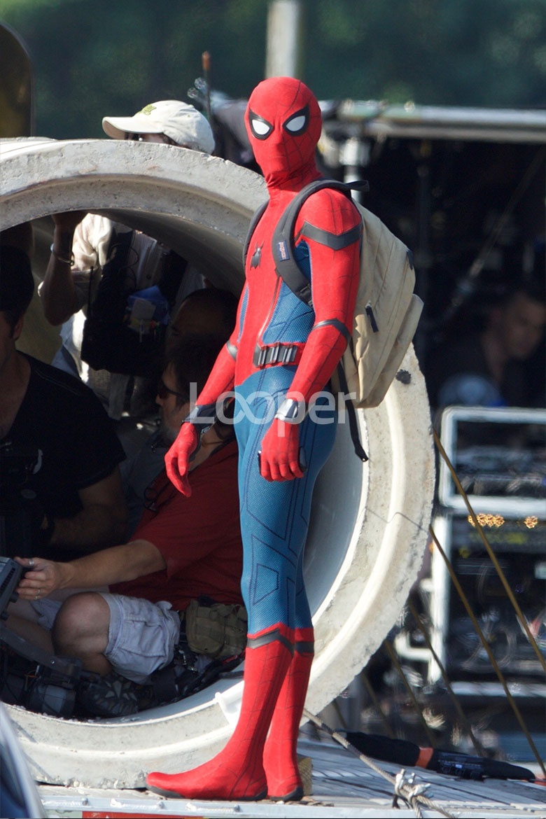 Image for Tom Holland's Spider-Man caught on location in Atlanta!