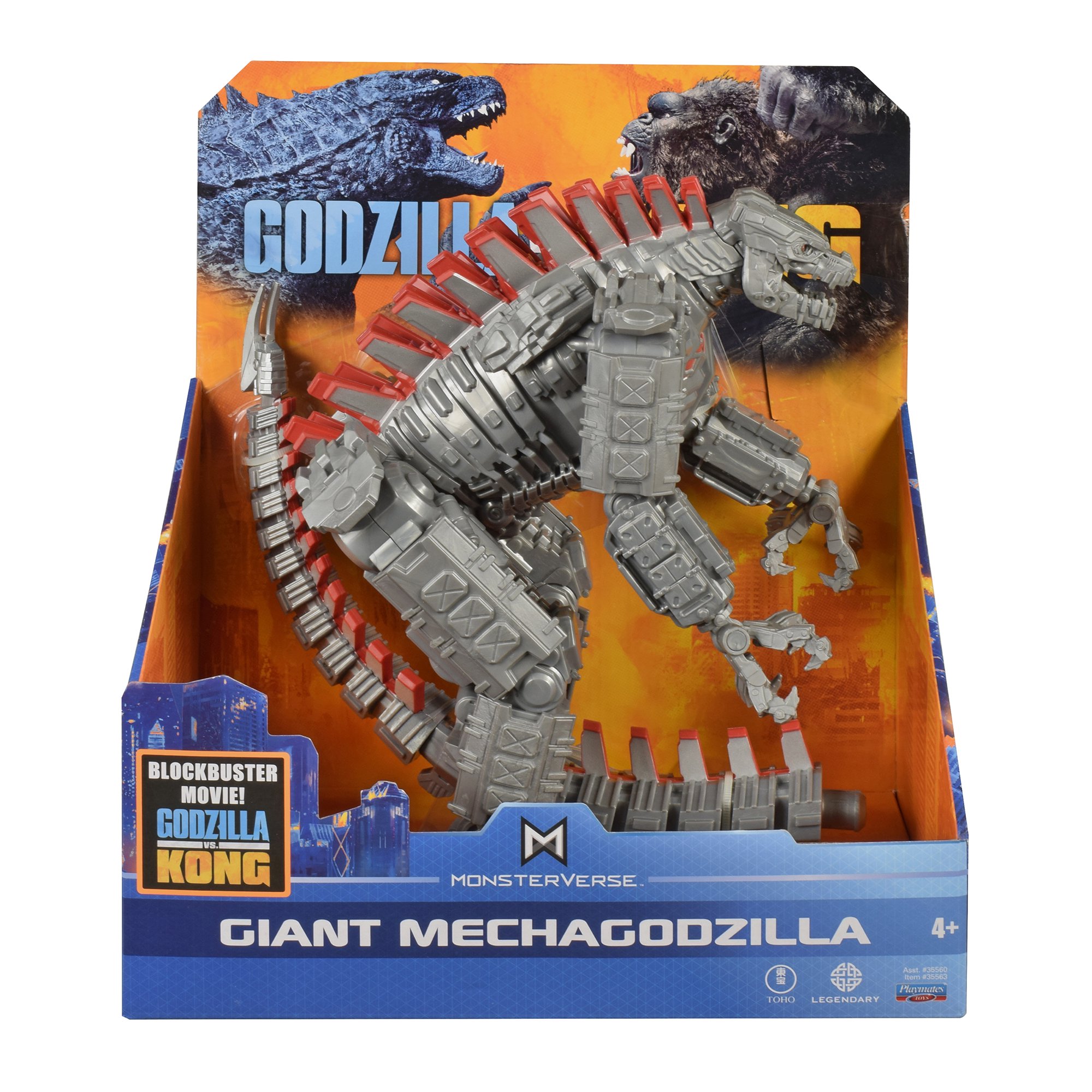 Space Godzilla Vinyl Figure 10" Long 7" Tall Playmates Toys 2020 New in Box 