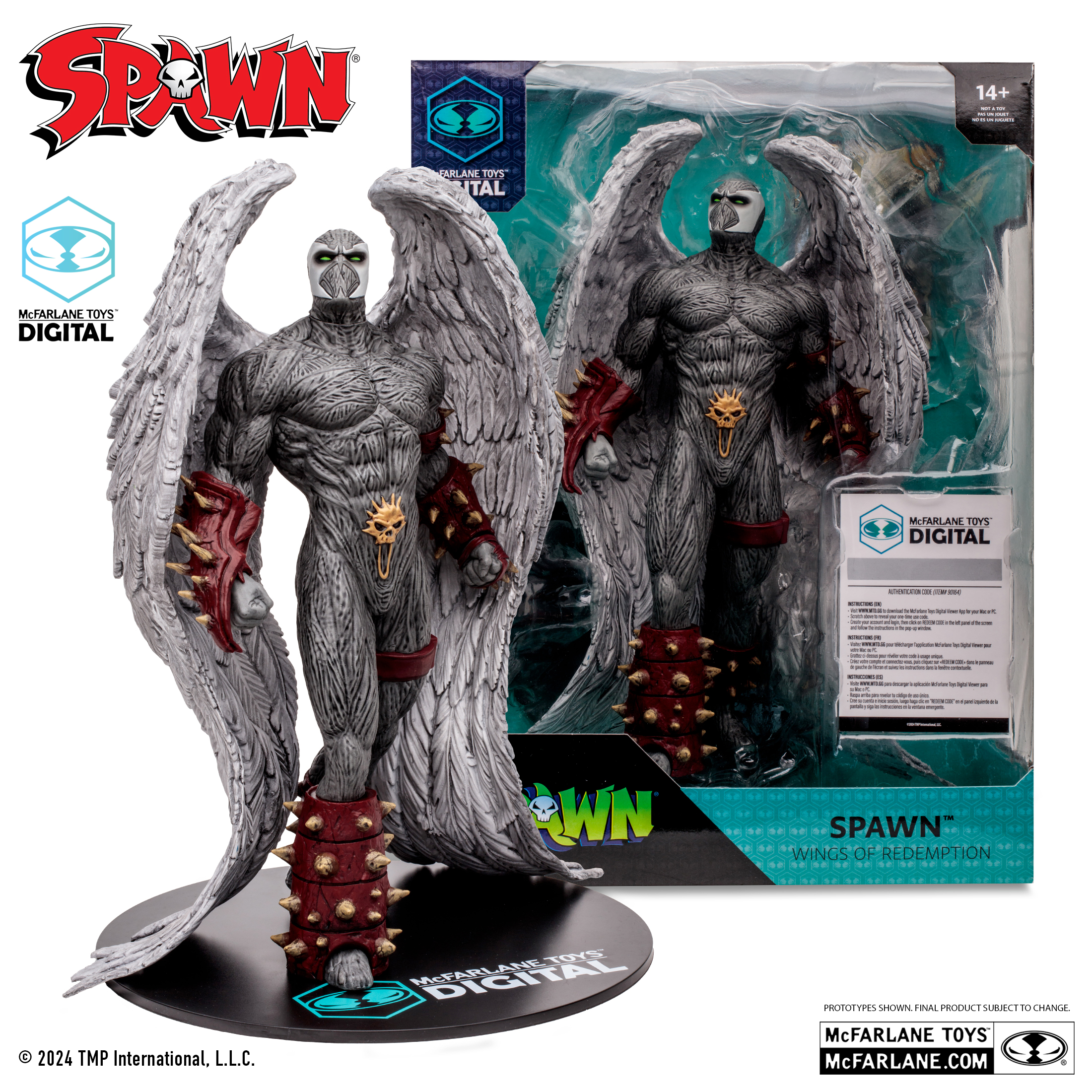 Image for McFarlane Toys unveil Spawn (Wings of Redemption) collectible statue!